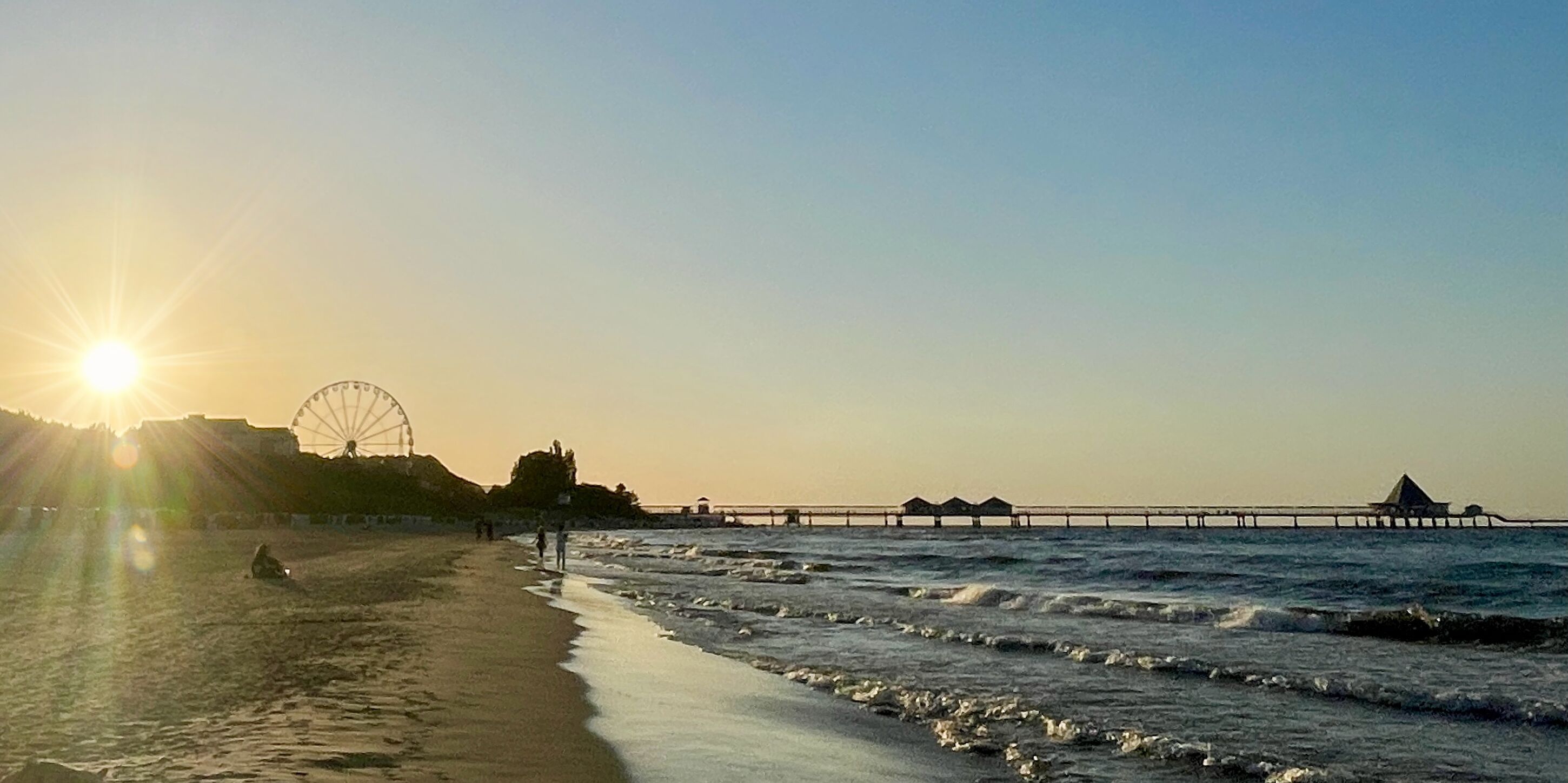 Hand im Meer