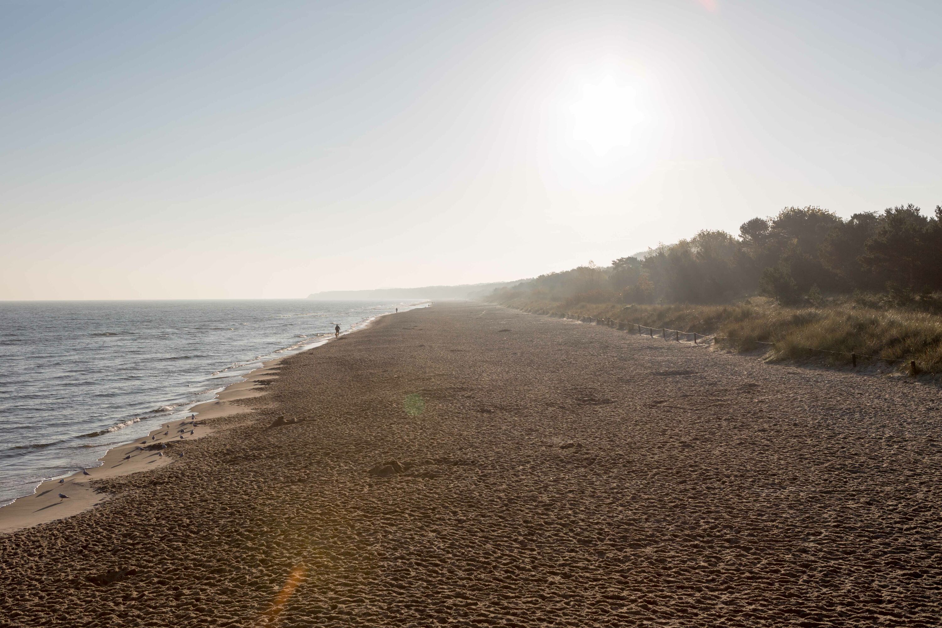 Am Strand von Zinnowitz