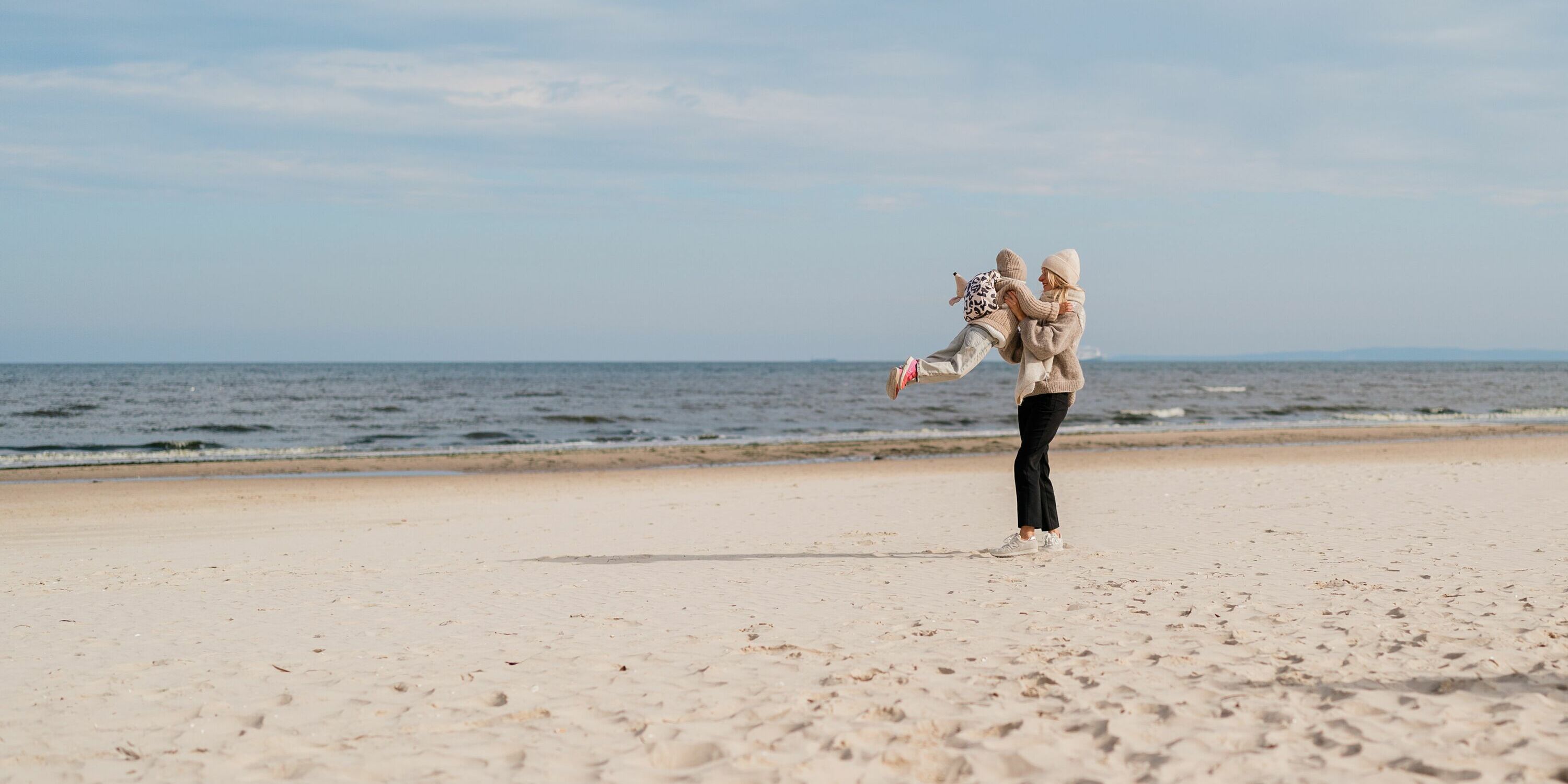 Osterhase am Strand